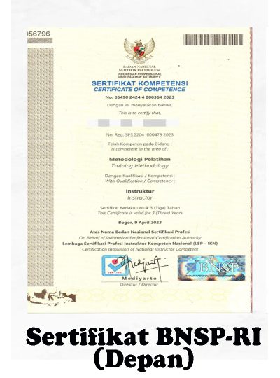 sertifikat bnsp